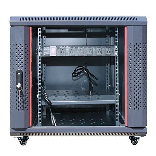 Sysracks 12U 35x22 Deep 19x22 It Server Rack Cabinet Enclosure. Fits Most Server EQUIPMENT. Accessories Free COP2_Y8VKC80