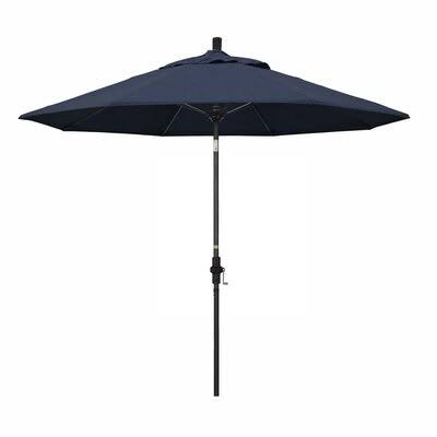 Singleton 9& Market Sunbrella Umbrella Arlmont  Co. Fabric Color: Spectrum Indigo HYU4_L2QOP79