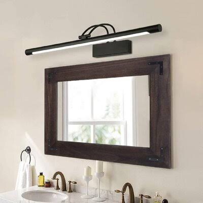 Wooden Framed Wall Mirror, Natural Wood Bathroom Vanity Mirror for Farmhouse Decor, Vertical or Horizontal Hanging, 32x22 x 24 SDF4_N9OYR90