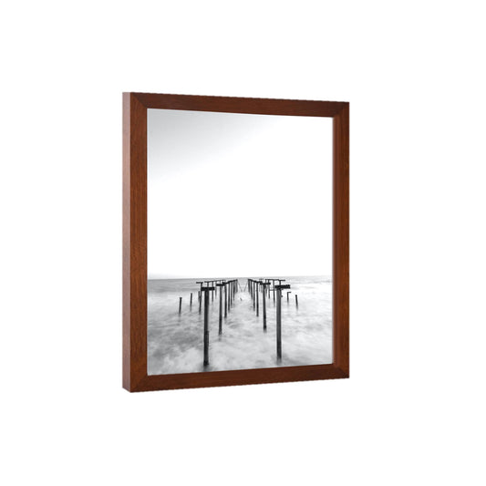 45x23 Picture Frames Brown Wood 45x23 Frame 45 x 23 Wooden Frames Brown HFW5_J8BHF33