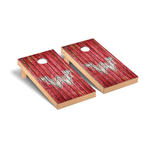 Washington State Cougars 2& x 4& College Vault Weathered Cornhole Board Set EUJ9_H2PYM39