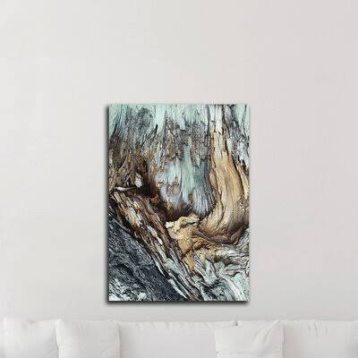 &Wooden& by Design Fabrikken - Wrapped Canvas Painting Print Everly Quinn Size: 35x22 H x 25x22 W x 1.5x22 D NJL5_Q0YXD22