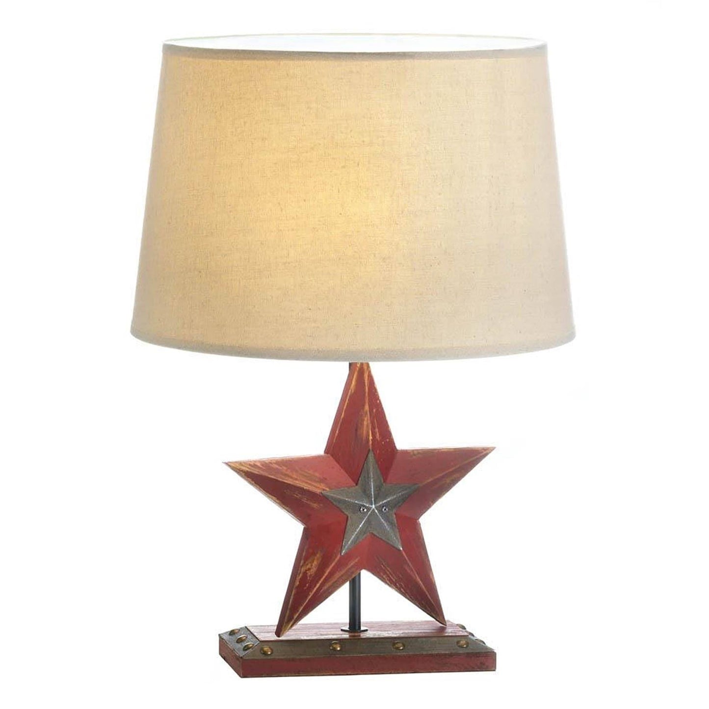 TExES Style Wood-Base Table Lamp - TExES Style Wood Base Table Lamp ECA2_V8NSX25