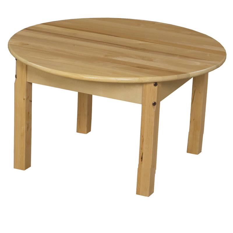 Wood Designs Wd83014 30x22 Round Hardwood Table With 14x22 Legs EQO0_B5DQN12