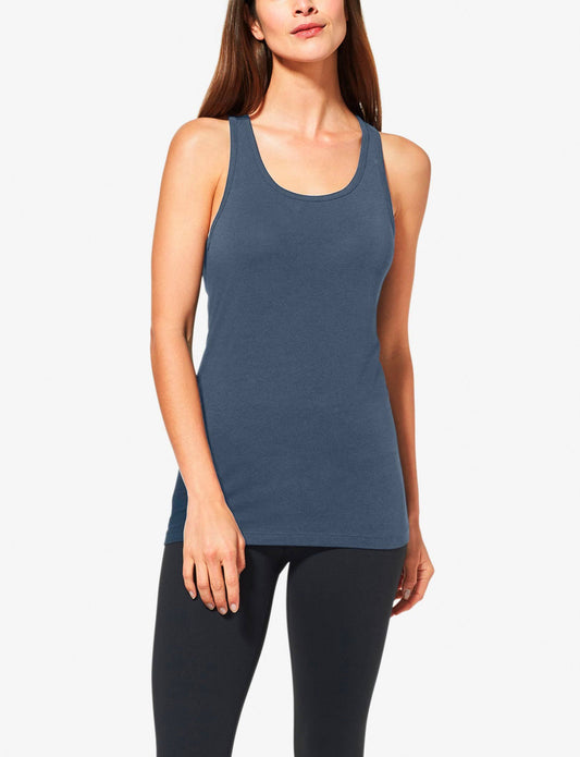 Tommy John Womens Second Skin Racerback Tank - Silver Peony PLN5_D9RMT73