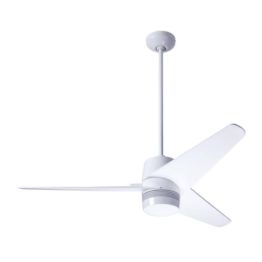 48x22 Velo DC Ceiling Fan Modern Fan Company White FBP0_R8EZW27