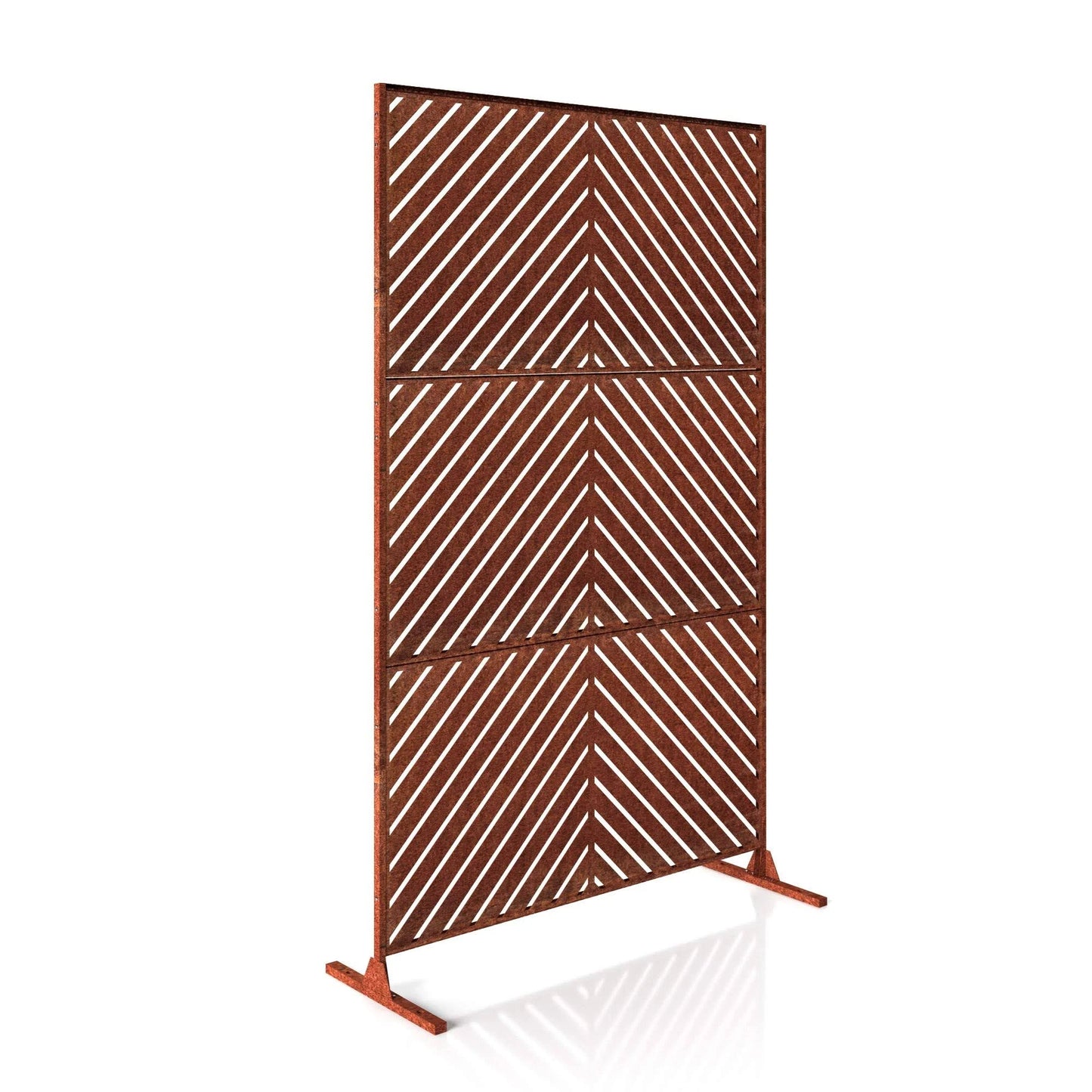 Veradek Corten Steel Screen Set - Arrow ESD2_P7AWG42