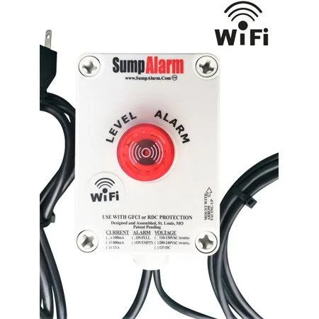 Wireless (WiFi) In/Outdoor Sump Pump or Septic Tank Monitor/High/Low Level Alarm NWV1_N7VEE58