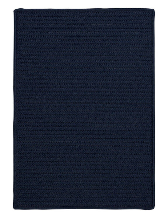 2 x 7 Navy Blue Rectangular Area Throw Rug JEQ0_N9WTC42